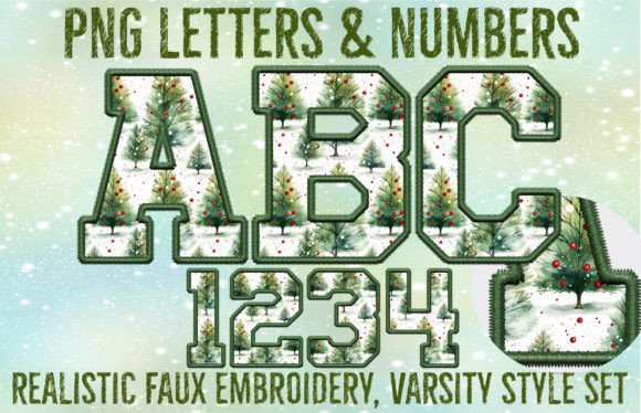 Christmas Faux Embroidery Sport Letters: A Designer’s Review