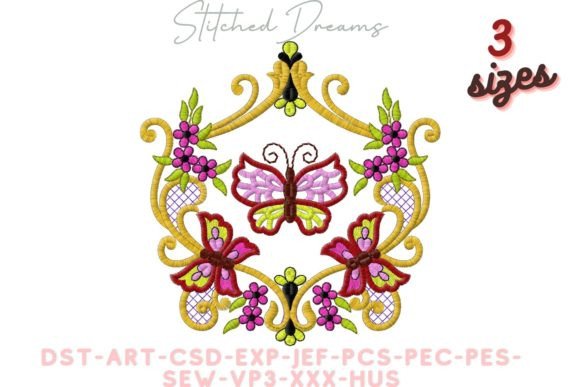 Enchanting Butterfly Blooms Embroidery: A Designer’s Review