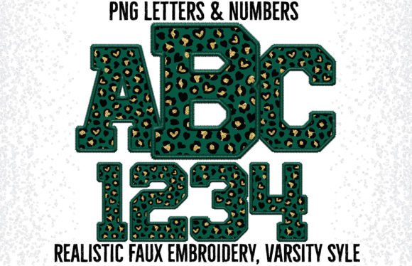 Green Leo Faux Glitter Embroidery PNG: A Seller’s Review