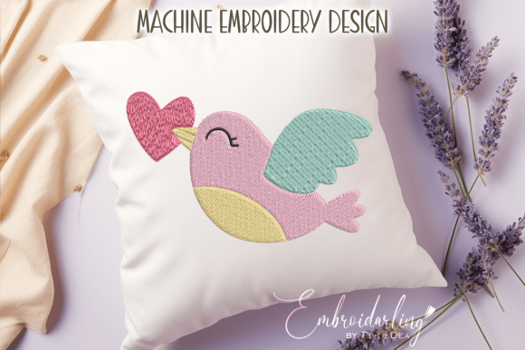 Valentine’s Day Bird Embroidery Design Review